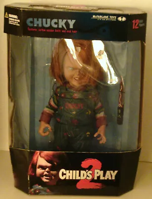 McFarlane Toys Movie Maniacs 2 Child's Play 2 Chucky 12  Figure NIB Damaged Box • $295