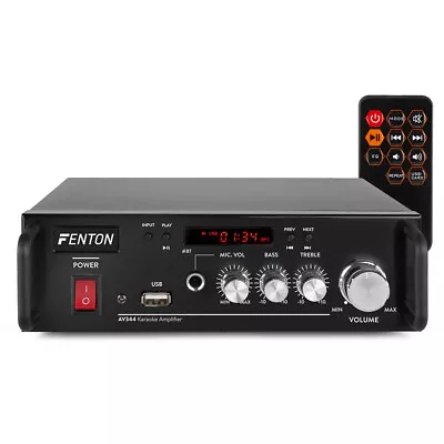 Fenton 103.120 AV344 Karaoke Amplifier MP3 With Battery • £38.99