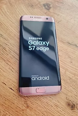 Samsung Galaxy S7 Edge SM-G935F Pink Gold 32GB ( Unlocked ) • £69.99