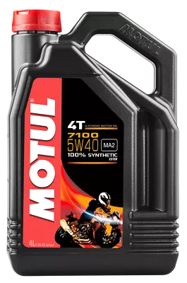 MOTUL 7100 4T 5W-40 Full-Synthetic 4-Stroke Engine Oil 4L • $85.10