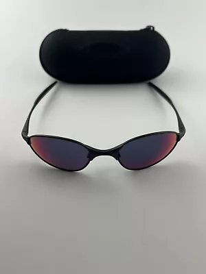 Oakley C Wire Gunmetal Positive Red Iridium Spring Hinges 05-806 A E RARE • $299.99