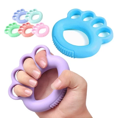 $12.14 • Buy Hand Strength Finger Grip Strengthener Hand Therapy Forearm Exerciser Ring