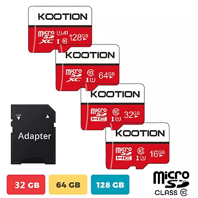 LOT 16/32/64/GB Micro SD Card SDHC Class 10 Memory Card A1 Flash TF Card Camera • $6.99