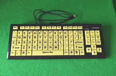 Accuratus Monster 2 Vision Impairment Keyboard Extra Large Keys USB  • £24.99