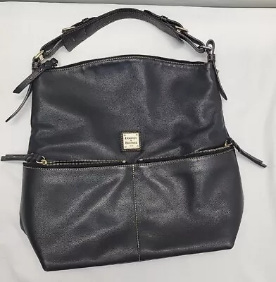 Dooney & Bourke 1975 Dillen Leather Hobo Shoulder Bag Very Clean Great Condition • $52.54