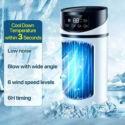 $80 • Buy Portable Mini Air Conditioner Air Cooler Fan Water Cooling Fan Air Conditioning 