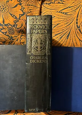 Dickens Posthumous Papers Of The Pickwick Club London Edition Vol 1 Ballantine • £17.50