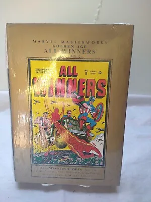 Marvel Masterworks Golden Age All-Winners Volume 2 Hardcover New Sealed • $25.48