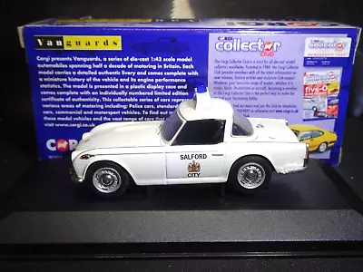 Wow Very Rare  1/43 Corgi Vanguards Triumph Tr4 Salford Police Nla • $2.74