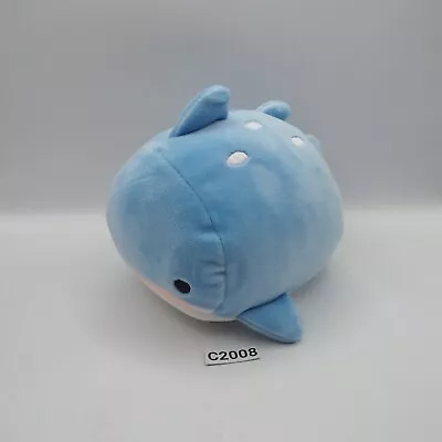 Mochi Fuwa Korokoro Aquarium Whale C2008 YELL Plush 5  Stuffed Toy Doll Japan • $11.38