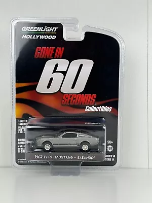 Greenlight Collectibles Gone In 60 Seconds  1967 Ford Mustang Eleanor • $6.99