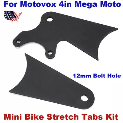 For Motovox 4in Mega Moto Steel Mini Bike Stretch Tabs Kit - Fit Big Brake Only • $49.99