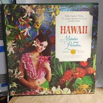 Vtg Vinyl Record Album Hawaii Paradise 5 LP BOX Longines Symphonette TIKI DECOR • $16.15