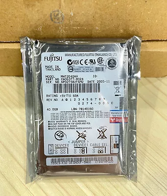 Fujitsu 40GB  5400 RPM2.5  IDE MHT2040AH Hard Drive For Laptop HDD • £9.59