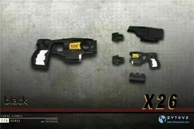 ZY TOYS 1/6 DIY Gun Model Plastic Pistol Assembled Taser X26 Stun Weapon Toy • $12.99