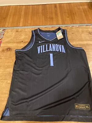 Nike NIKE Elite Villanova Wildcats Dri-Fit Basketball JERSEY #1 NAVY XL NWT • $44.99