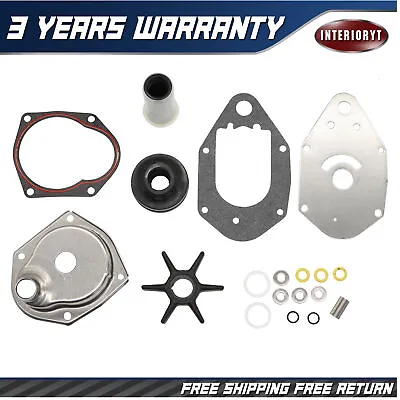 For Mercury 1991-Up 40-60 HP 46-812966A12 Water Pump Impeller Housing Kit • $39.65