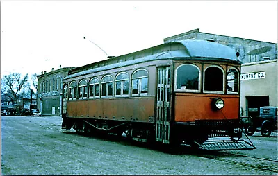 M&K Missouri & Kansas RR Co Postcard Trolley Interurban Tram RPPC 1940s Reprint • $9.95