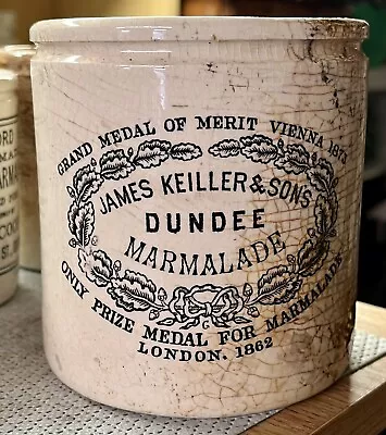 Rare Large 2lb Transferred MARMALADE Pot JAMES KEILLER (J043) • £65