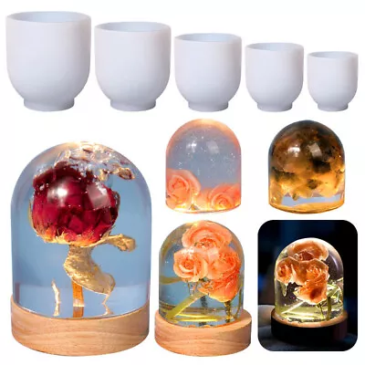 £3.19 • Buy Dome Column Silicone Mold DIY Resin Craft Mould Casting Epoxy Ornament Supplies
