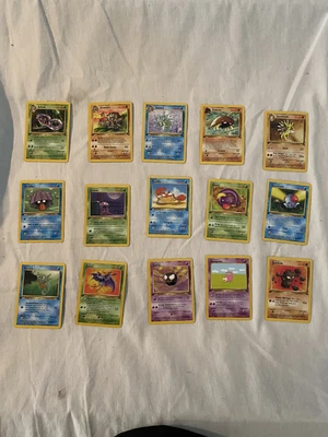 $35 • Buy Lot Of 15 Beautiful Pokemon 1st Edition Fossil Mint Condition