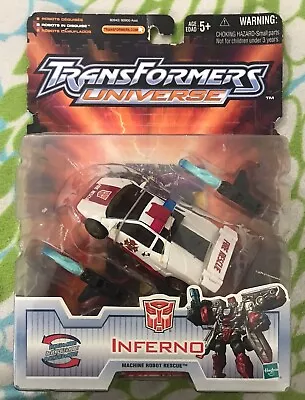 Transformers Universe 1.0 Inferno MISB Sealed U.S. 2004 . • $49.95