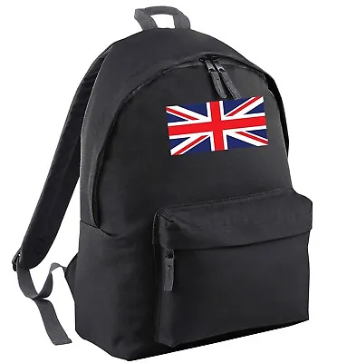 Union Jack Backpack / Rucksack Flag Royal Patriotic Sport Football Rugby 6434 • £17.50