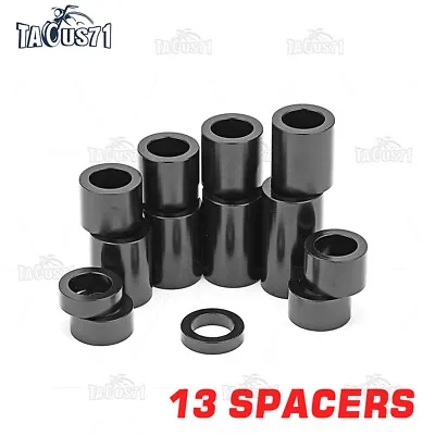 ID 3/4  OD 1 1/8  Wheel Axle Spacer Kit For Harley Softail Dyna Choppers Bobbers • $24.97