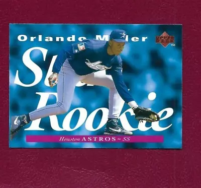 1995 Upper Deck #211 Orlando Miller Houston Astros Star Rookie • $0.99