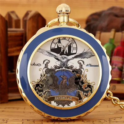 Harry Potter Musical Pocket Watch Melody Music Quartz Fob Watches Christmas Gift • £16.31