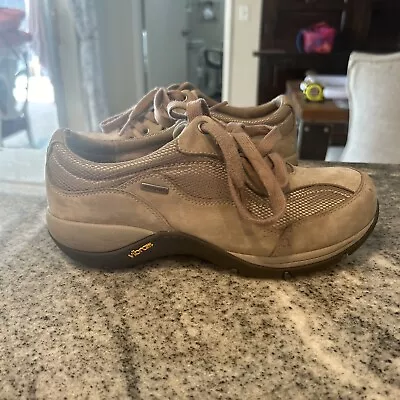 Dansko Paisley Vibram Waterproof Hiking Shoes Brown Womens Size 38 • $25.99