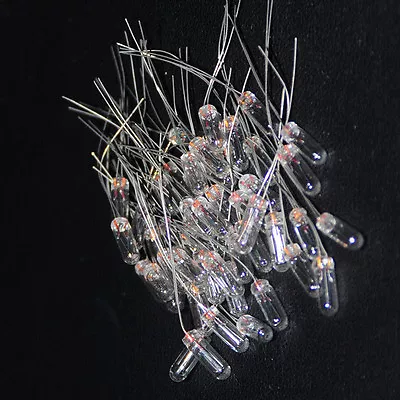$1.87 • Buy 20pcs Miniature Lamp 3mm 12v Indicator Bulb Bombilla Incandescent Filament