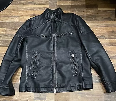 Firetrap Men’s Large Black Jacket • £10