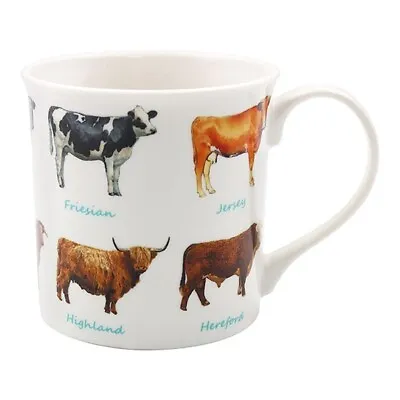 Cows Collection Species Mug. Gift Boxed Free Delivery • £7.99