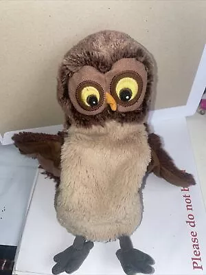 Ikea Owl Plush Soft Toy Hand Puppet 10” • £12.50