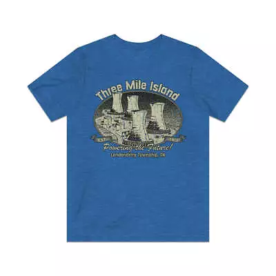 Three Mile Island Powering The Future 1974 Vintage Men's T-Shirt • $29.95