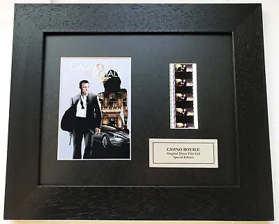 CASINO ROYALE 007 Original 35mm Film Cell Memorabilia + COA • £22.99