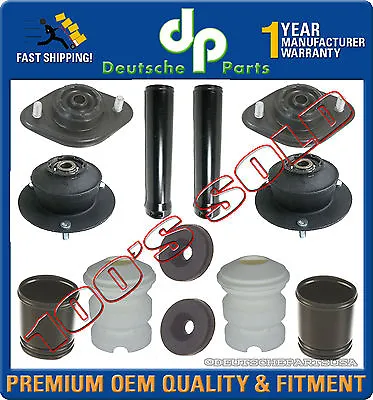 FRONT REAR SHOCK STRUT MOUNT MOUNTS BEARING BUMP STOP KIT 12 For BMW E30 E24 E28 • $158.39