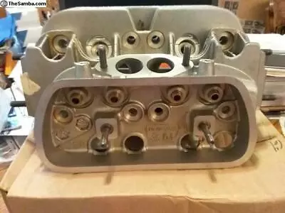 NOS FACTORY VW 1600 Dual Port Cylinder Head Bare No Valves In OEM Volkswagen Box • $495