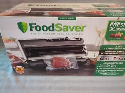 FoodSaver FM5380 2-in-1 Vacuum Sealer Food Preservation 5300 Series Starter Kit✅ • $100
