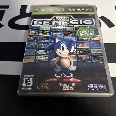 Sonic's Ultimate Genesis Collection (Microsoft Xbox 360 2009) Complete Tested • $4.99