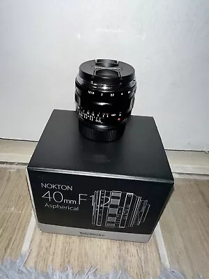 Voigltander 40mm F1.2 Nokton VM • $600