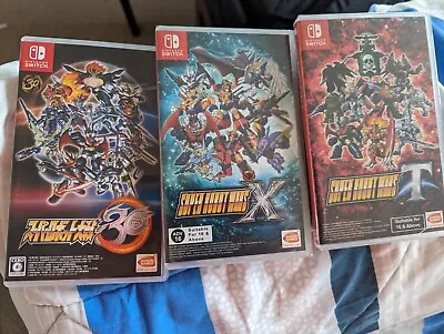 Super Robot Wars Bundle 30 X And T Nintendo Switch Game • $200