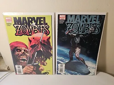Marvel Zombies #3 Daredevil And #5 2nd Print Silver Surfer Homages LOTS OF PICS  • $24
