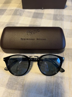 $125 • Buy Persol PO3108S Black/Blue NIB