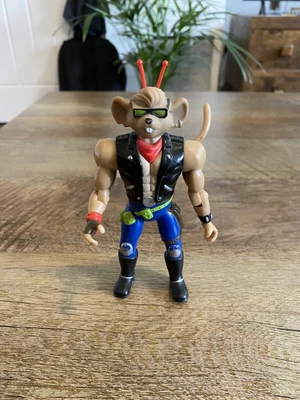 £1.99 • Buy Vintage Biker Mouse Mice From Mars Throttle 5.5  Action Figure 1993 Galoob Toy