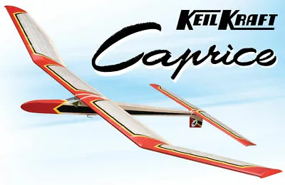 £36.99 • Buy Keil Kraft Caprice - 51  Free-Flight Towline Glider Laser Cut Balsa Kit