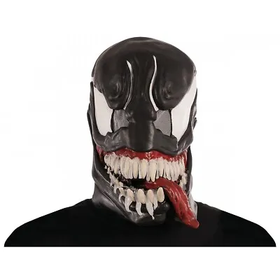 Venom 3/4 Mask Costume Mask Adult Marvel Universe Halloween • $10.63