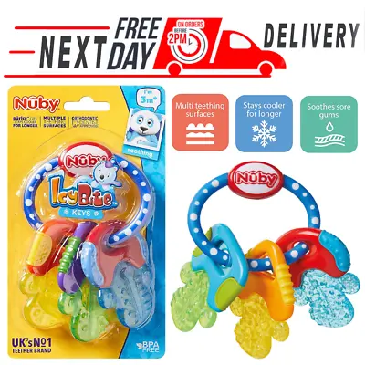 Nûby Icy Bite Keys Soothing Teether 3m+ Pack Of 1 • £7.99