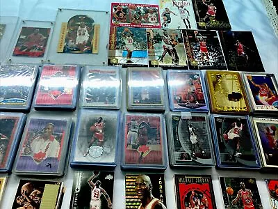 Michael Jordan Cards Lot Huge Collection 432 Total All Michael Jordan Cards • $2222